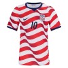 Maglia Stati Uniti Pulisic 10 Prima Divisa Mondiali 2026