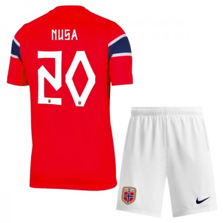 Maglia Norvegia Nusa 20 Bambino Prima Divisa Mondiali 2026 Maglia Norvegia Nusa 20 Bambino Prima Divisa Mondiali 2026