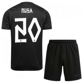 Maglia Norvegia Nusa 20 Bambino Trasferta Divisa Mondiali 2026