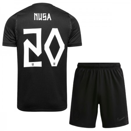 Maglia Norvegia Nusa 20 Bambino Trasferta Divisa Mondiali 2026 Maglia Norvegia Nusa 20 Bambino Trasferta Divisa Mondiali 2026