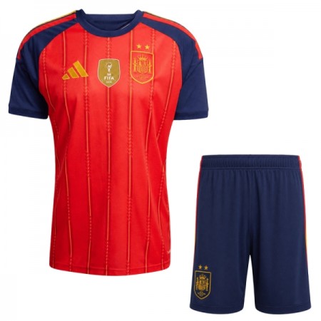 Maglia Spagna 2 Stars Bambino Prima Divisa Mondiali 2026 Maglia Spagna 2 Stars Bambino Prima Divisa Mondiali 2026