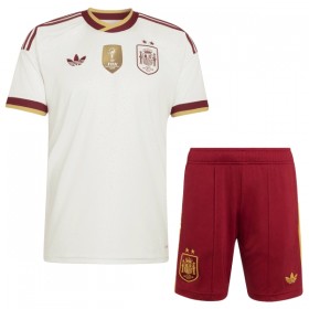 Maglia Spagna 2 Stars Bambino Trasferta Divisa Mondiali 2026