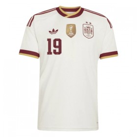 Maglia Spagna 2 Stars Lamine Yamal 19 Trasferta Divisa Mondiali 2026