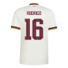 Maglia Spagna 2 Stars Rodrigo 16 Trasferta Divisa Mondiali 2026