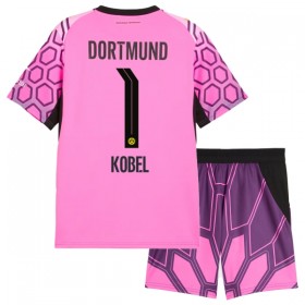 Maglia Borussia Dortmund Kobel 1 Portiere Bambino Trasferta Divisa 2026-27 Rosa