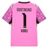 Maglia Borussia Dortmund Kobel 1 Portiere Trasferta Divisa 2026-27 Rosa