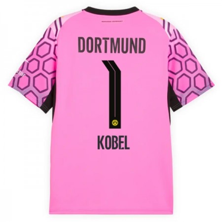 Maglia Borussia Dortmund Kobel 1 Portiere Trasferta Divisa 2026-27 Rosa