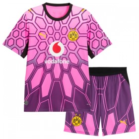 Maglia Borussia Dortmund Portiere Bambino Trasferta Divisa 2026-27 Rosa