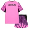 Maglia Borussia Dortmund Portiere Bambino Trasferta Divisa 2026-27 Rosa