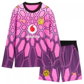 Maglia Borussia Dortmund Portiere Bambino Trasferta Divisa 2026-27 Rosa ML