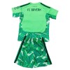 Maglia FC Bayern Monaco Portiere Bambino 2026-27 Verde