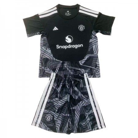 Maglia Manchester United Portiere Bambino 2026-27 Nera Maglia Manchester United Portiere Bambino 2026-27 Nera