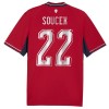 Maglia Repubblica Ceca Soucek 22 Prima Divisa Mondiali 2026 Maglia Repubblica Ceca Soucek 22 Prima Divisa Mondiali 2026