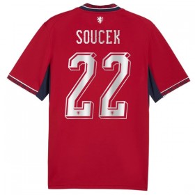 Maglia Repubblica Ceca Soucek 22 Prima Divisa Mondiali 2026