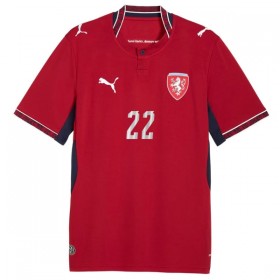 Maglia Repubblica Ceca Soucek 22 Prima Divisa Mondiali 2026