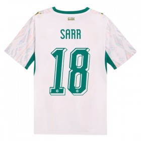 Maglia Senegal Sarr 18 Prima Divisa Mondiali 2026