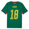 Maglia Senegal Sarr 18 Trasferta Divisa Mondiali 2026