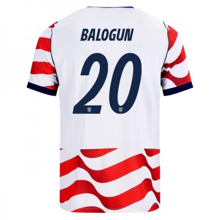 Maglia Stati Uniti Balogun 20 Prima Divisa Mondiali 2026