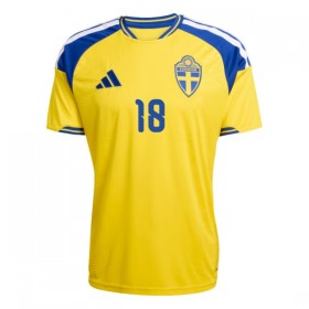 Maglia Svezia Ayari 18 Prima Divisa Mondiali 2026