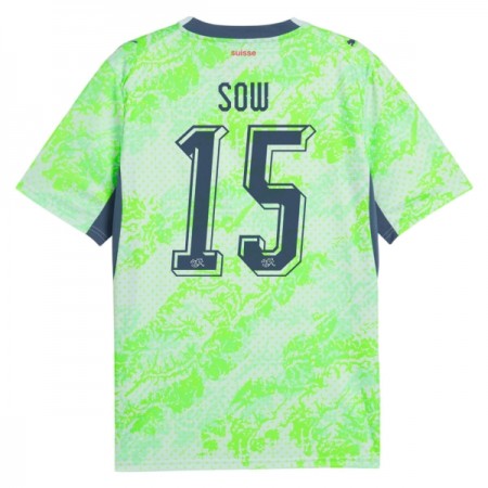 Maglia Svizzera Djibril Sow 15 Trasferta Divisa Mondiali 2026 Maglia Svizzera Djibril Sow 15 Trasferta Divisa Mondiali 2026