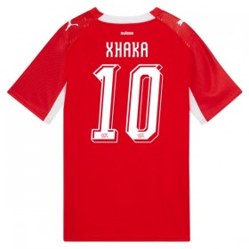 Maglia Svizzera Granit Xhaka 10 Prima Divisa Mondiali 2026