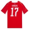 Maglia Svizzera Vargas 17 Prima Divisa Mondiali 2026
