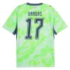 Maglia Svizzera Vargas 17 Trasferta Divisa Mondiali 2026