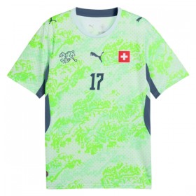 Maglia Svizzera Vargas 17 Trasferta Divisa Mondiali 2026
