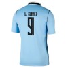 Maglia Uruguay Luis Suarez 9 Prima Divisa Mondiali 2026 Maglia Uruguay Luis Suarez 9 Prima Divisa Mondiali 2026