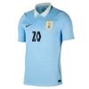 Maglia Uruguay Maximiliano Araujo 20 Prima Divisa Mondiali 2026