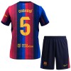 Maglia FC Barcelona Cubarsi 5 Bambino Prima Divisa 2026-27 Maglia FC Barcelona Cubarsi 5 Bambino Prima Divisa 2026-27