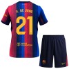 Maglia FC Barcelona F. De Jong 21 Bambino Prima Divisa 2026-27 Maglia FC Barcelona F. De Jong 21 Bambino Prima Divisa 2026-27