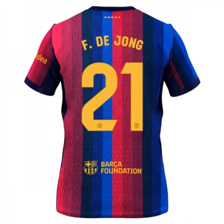 Maglia FC Barcelona F. De Jong 21 Prima Divisa 2026-27