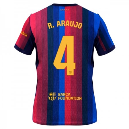 Maglia FC Barcelona R. Araujo 4 Prima Divisa 2026-27 Maglia FC Barcelona R. Araujo 4 Prima Divisa 2026-27