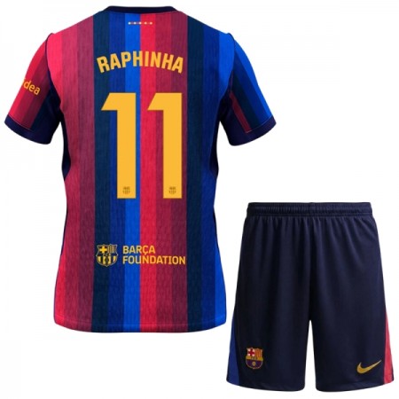 Maglia FC Barcelona Raphinha 11 Bambino Prima Divisa 2026-27 Maglia FC Barcelona Raphinha 11 Bambino Prima Divisa 2026-27