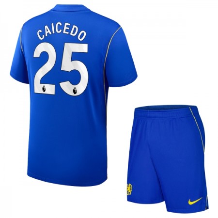 Maglia Chelsea Caicedo 25 Bambino Prima Divisa 2026-27
