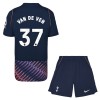 Maglia Tottenham Hotspur Van De Ven 37 Bambino Trasferta Divisa 2026-27