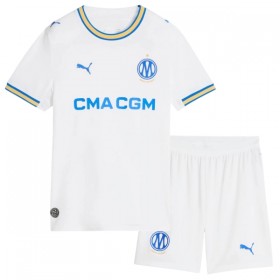 Maglia Olympique de Marseille Aubameyang 17 Bambino Prima Divisa 2026-27