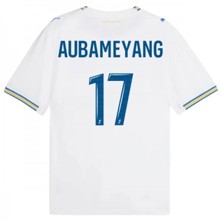 Maglia Olympique de Marseille Aubameyang 17 Prima Divisa 2026-27 Maglia Olympique de Marseille Aubameyang 17 Prima Divisa 2026-27