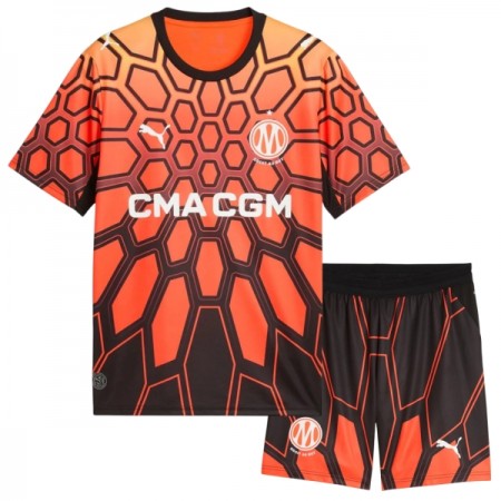 Maglia Olympique de Marseille Bambino Prima Divisa 2026-27 Arancia Maglia Olympique de Marseille Bambino Prima Divisa 2026-27 Arancia