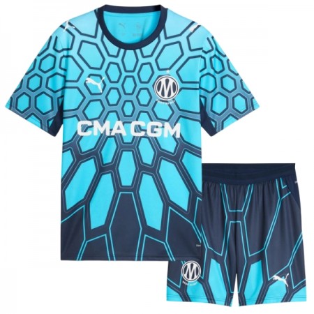 Maglia Olympique de Marseille Bambino Trasferta Divisa 2026-27 Blu