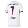 Maglia Paris Saint-Germain Kvaratskhelia 7 Trasferta Divisa 2026-27