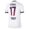 Maglia Paris Saint-Germain Vitinha 17 Trasferta Divisa 2026-27