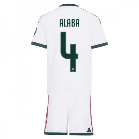 Maglia Real Madrid Alaba 4 Bambino Prima Divisa 2026-27 Maglia Real Madrid Alaba 4 Bambino Prima Divisa 2026-27