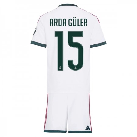 Maglia Real Madrid Arda Guler 15 Bambino Prima Divisa 2026-27