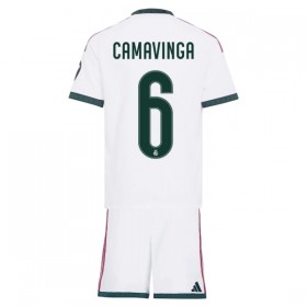 Maglia Real Madrid Camavinga 6 Bambino Prima Divisa 2026-27