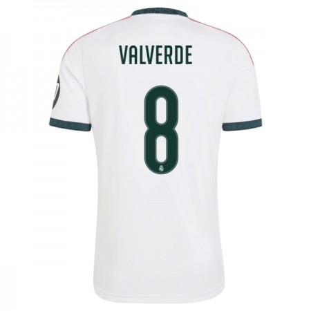 Maglia Real Madrid Valverde 8 Prima Divisa 2026-27 Maglia Real Madrid Valverde 8 Prima Divisa 2026-27