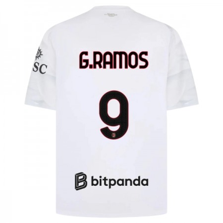 Maglia A.C. Milan G. Ramos 9 Trasferta Divisa 2026-27 Maglia A.C. Milan G. Ramos 9 Trasferta Divisa 2026-27