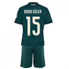 Maglia Real Madrid Arda Guler 15 Bambino Trasferta Divisa 2026-27