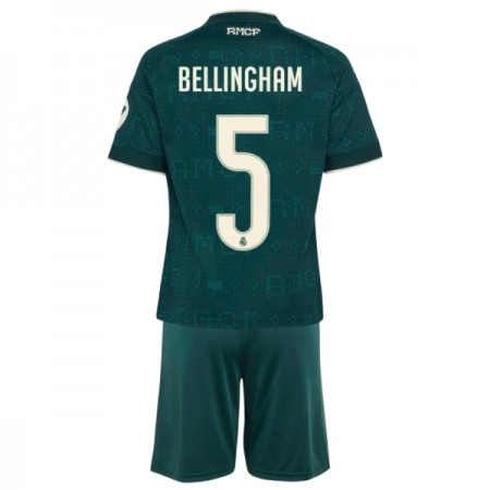 Maglia Real Madrid Bellingham 5 Bambino Trasferta Divisa 2026-27 Maglia Real Madrid Bellingham 5 Bambino Trasferta Divisa 2026-27